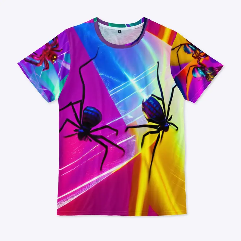 Neon Spider Shirt